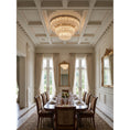 Load image into Gallery viewer, Snma Round Crystal Flush Mount Ceiling Light
