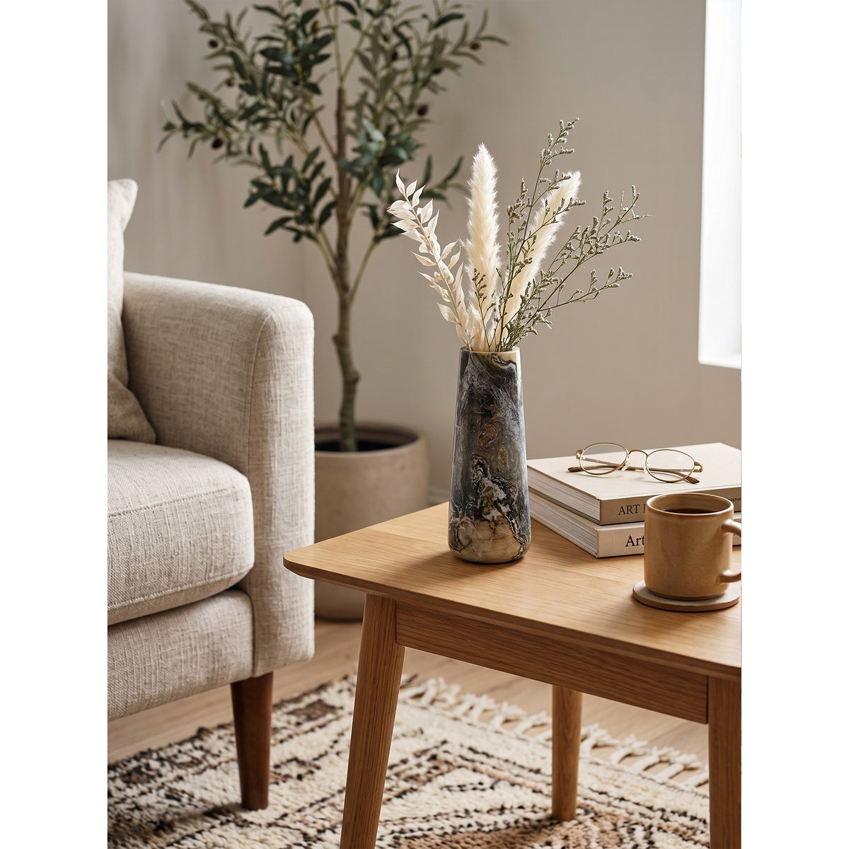 Solano Stone Vase