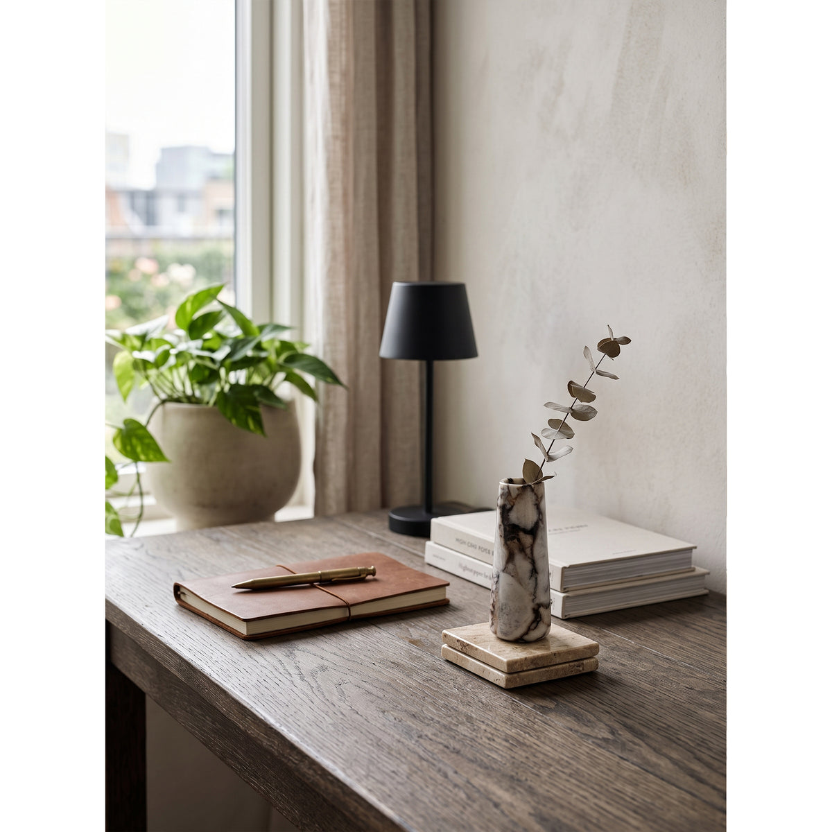 Solano Stone Vase