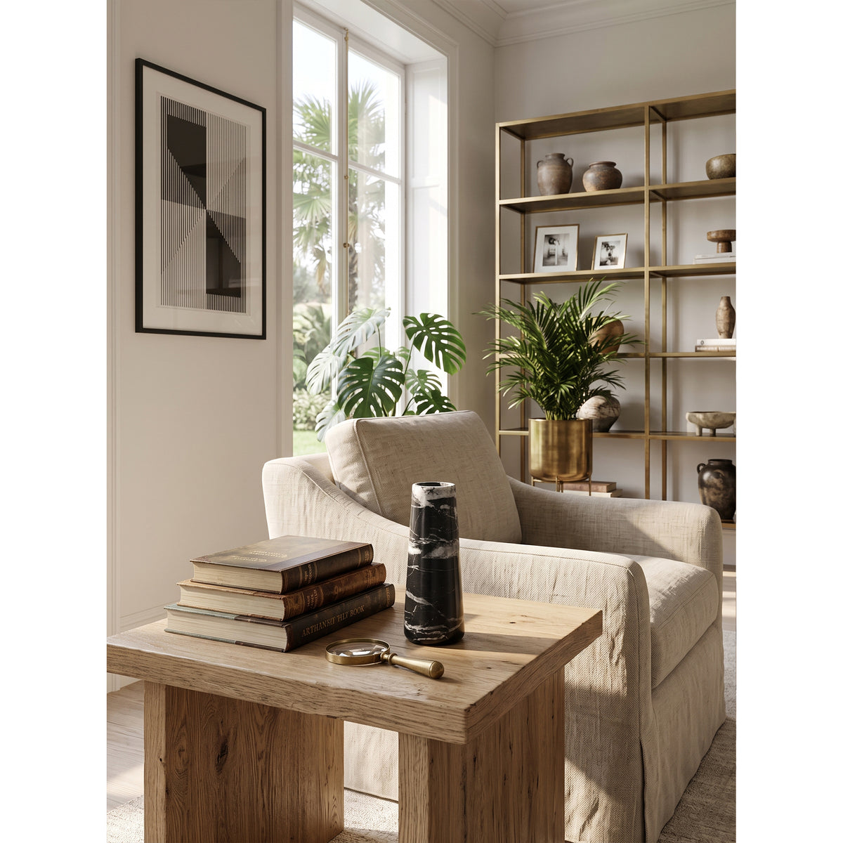 Solano Stone Vase