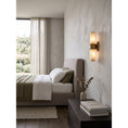 Bild in Galerie-Betrachter laden, Soleil Fluted Alabaster Wall Sconce
