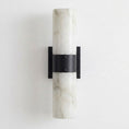 Bild in Galerie-Betrachter laden, Soleil Fluted Alabaster Wall Sconce
