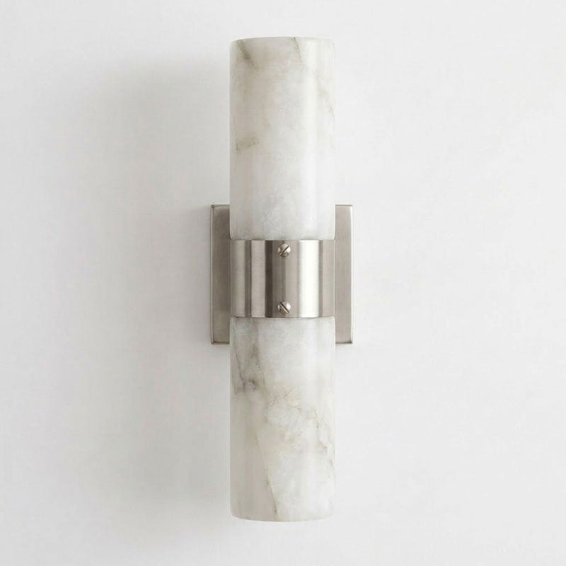 Soleil Fluted Alabaster Wall Sconce