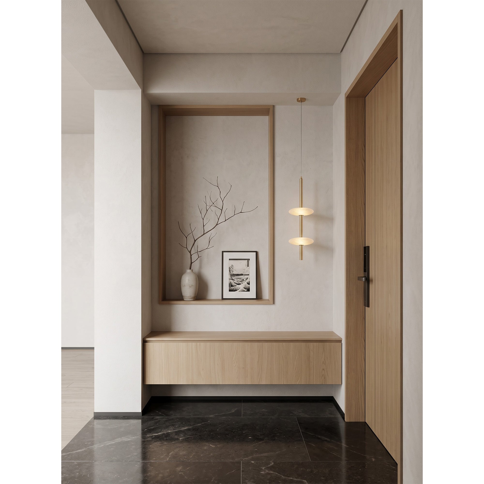 Solevane Alabaster Pendant Lamp