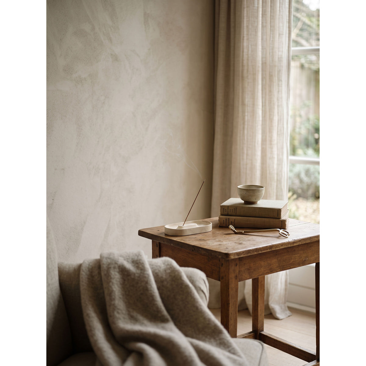 Solstice Stone Incense Tray