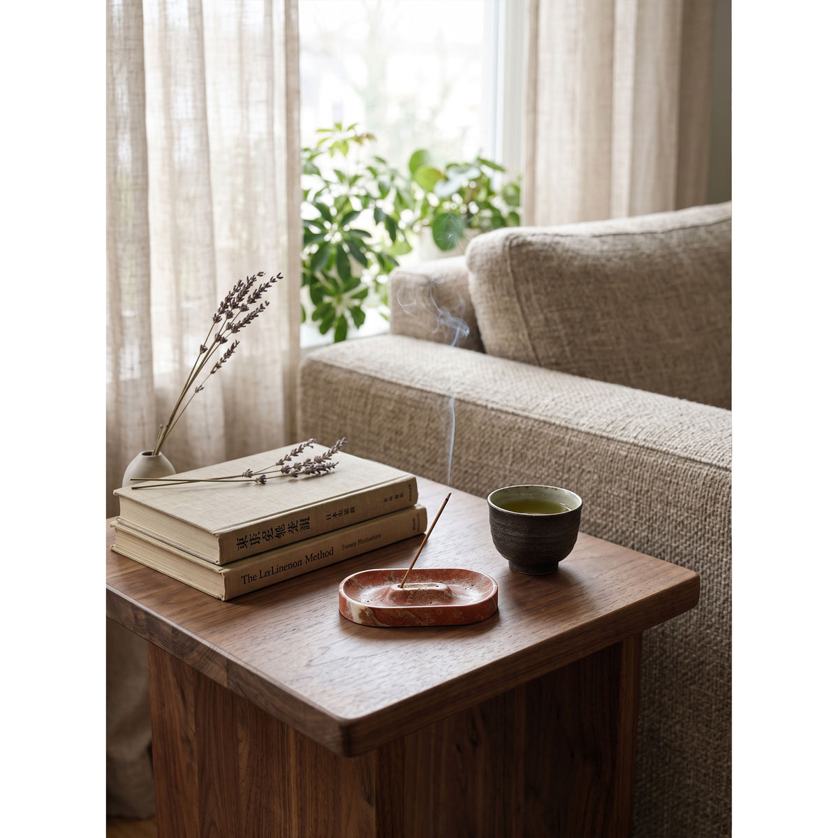 Solstice Stone Incense Tray