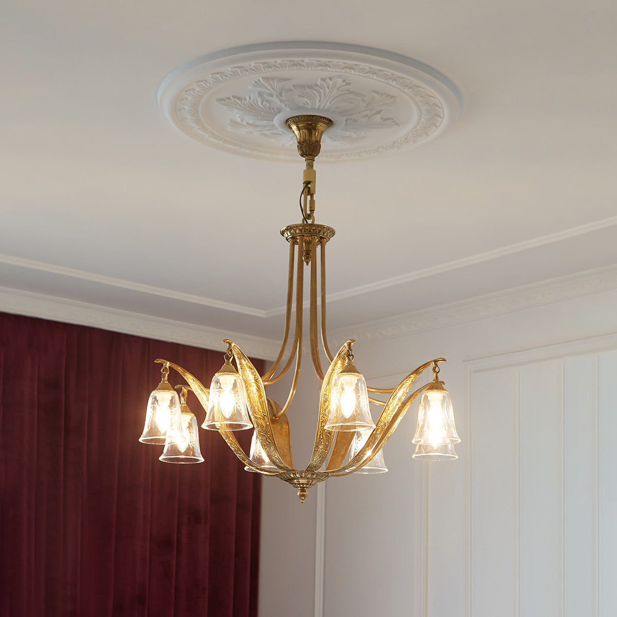 Somerset Glass Chandelier