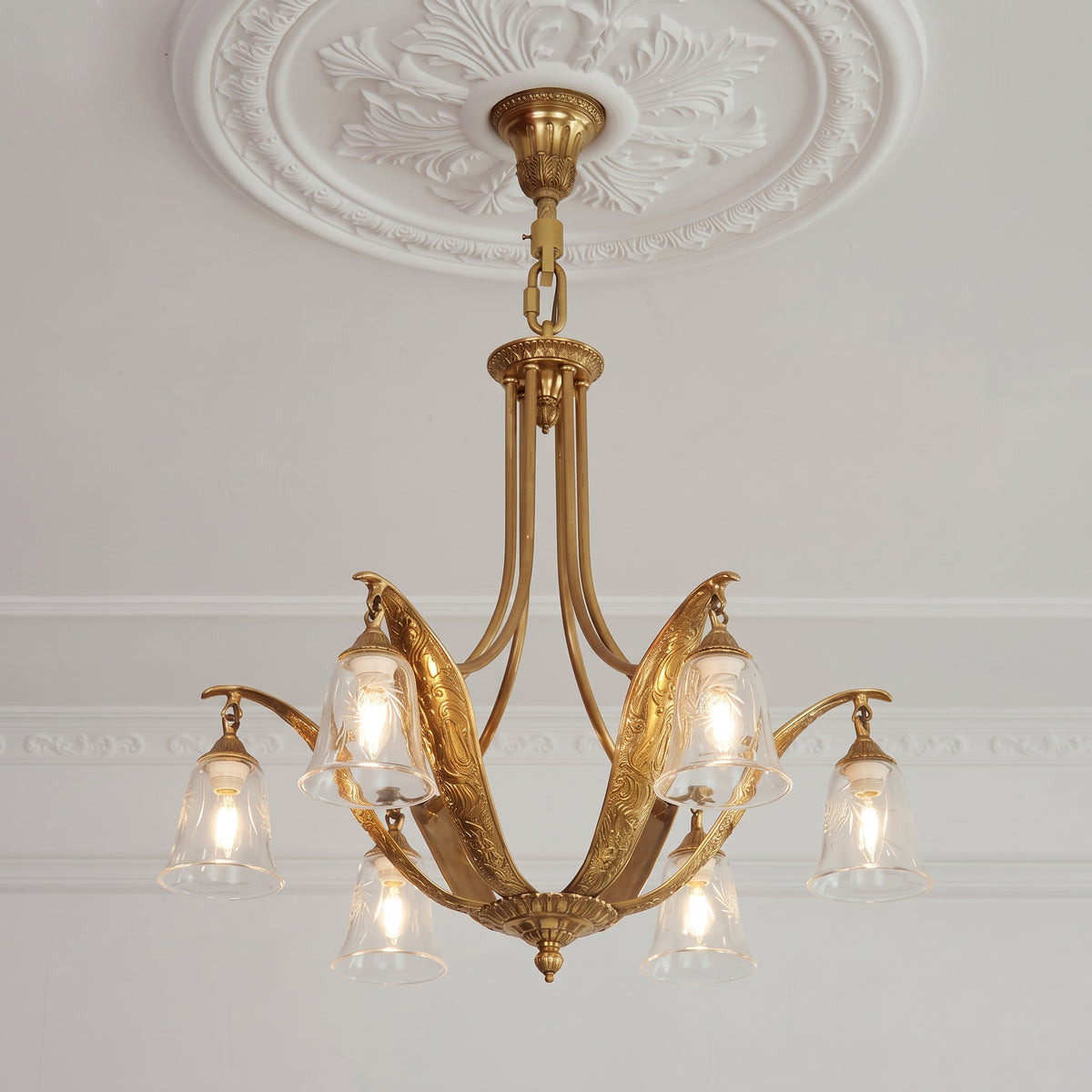 Somerset Glass Chandelier