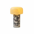 Load image into Gallery viewer, Sorvane Marble Alabaster Table Lamp (Built-in Battery)
