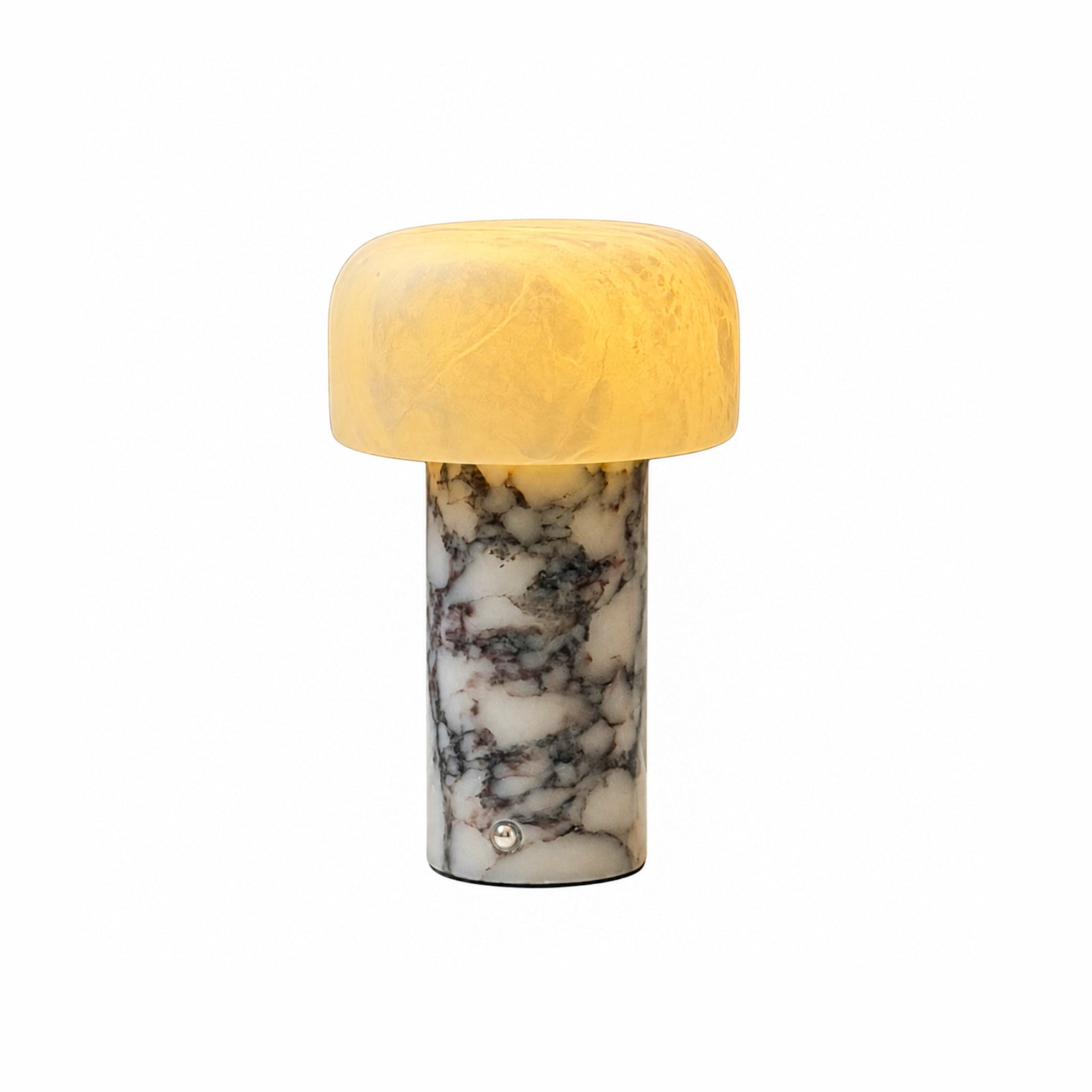 Sorvane Marble Alabaster Table Lamp (Built-in Battery)