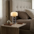 Load image into Gallery viewer, Sorvane Marble Alabaster Table Lamp (Built-in Battery)
