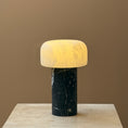 Load image into Gallery viewer, Sorvane Marble Alabaster Table Lamp (Built-in Battery)
