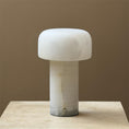 Load image into Gallery viewer, Sorvane Marble Alabaster Table Lamp (Built-in Battery)

