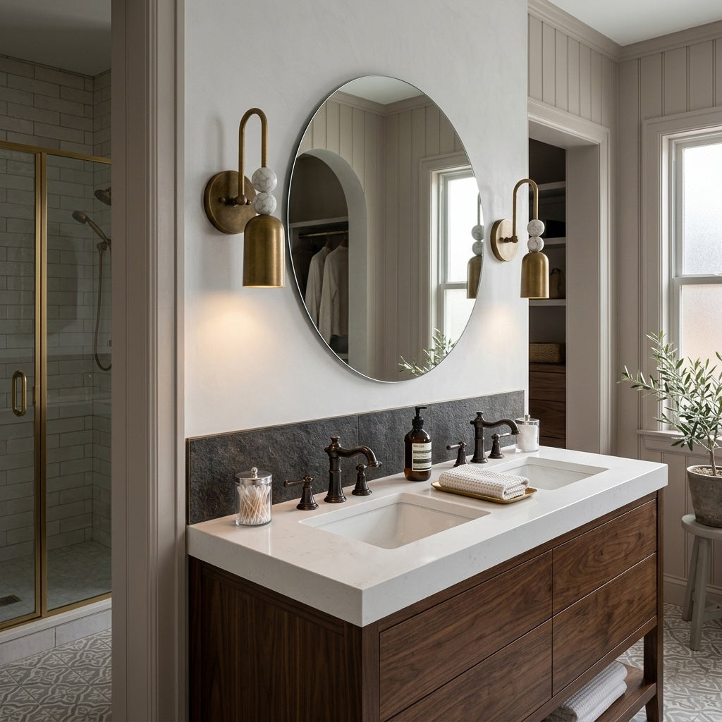 Sphere & Stem Wall Sconce