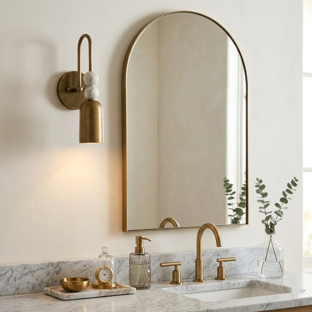 Sphere & Stem Wall Sconce