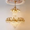 Load image into Gallery viewer, Stained Crystal Chandelier
