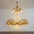 Load image into Gallery viewer, Stained Crystal Chandelier
