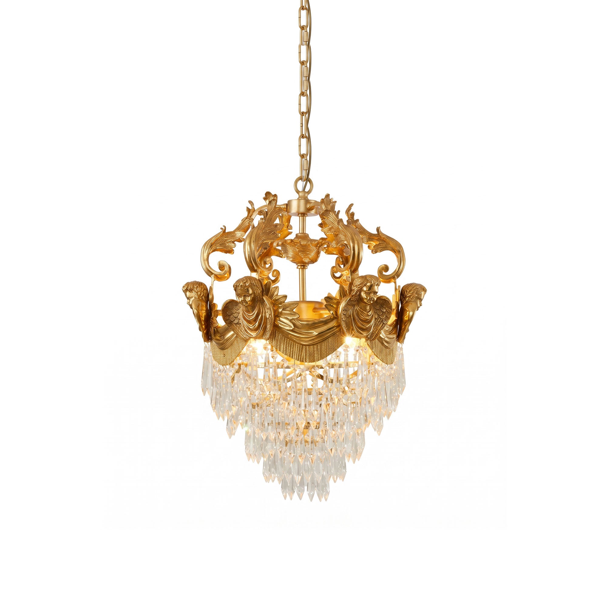 Stained Crystal Pendant Lamp