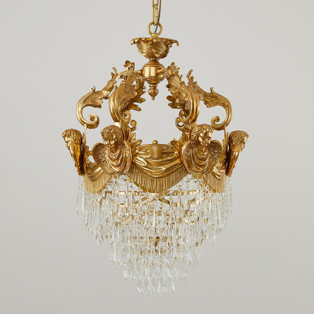 Stained Crystal Pendant Lamp