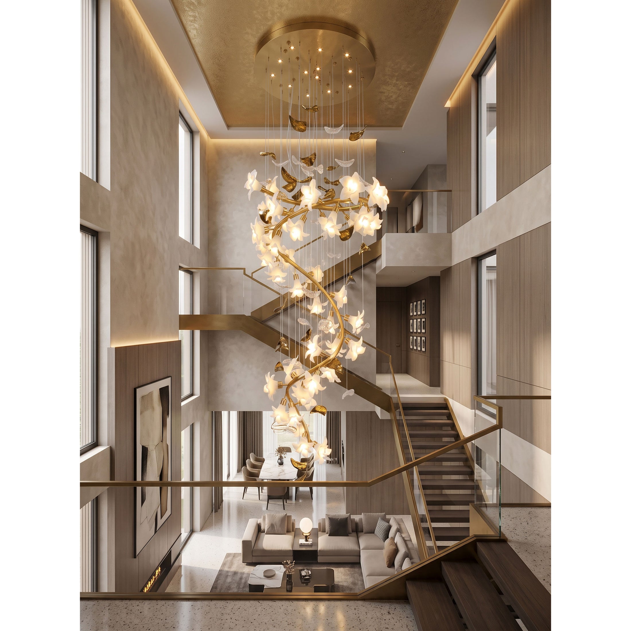 Star Branch Chandelier