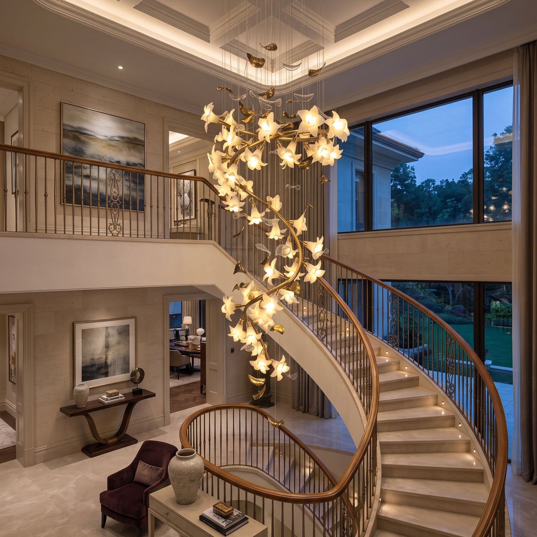 Star Branch Chandelier