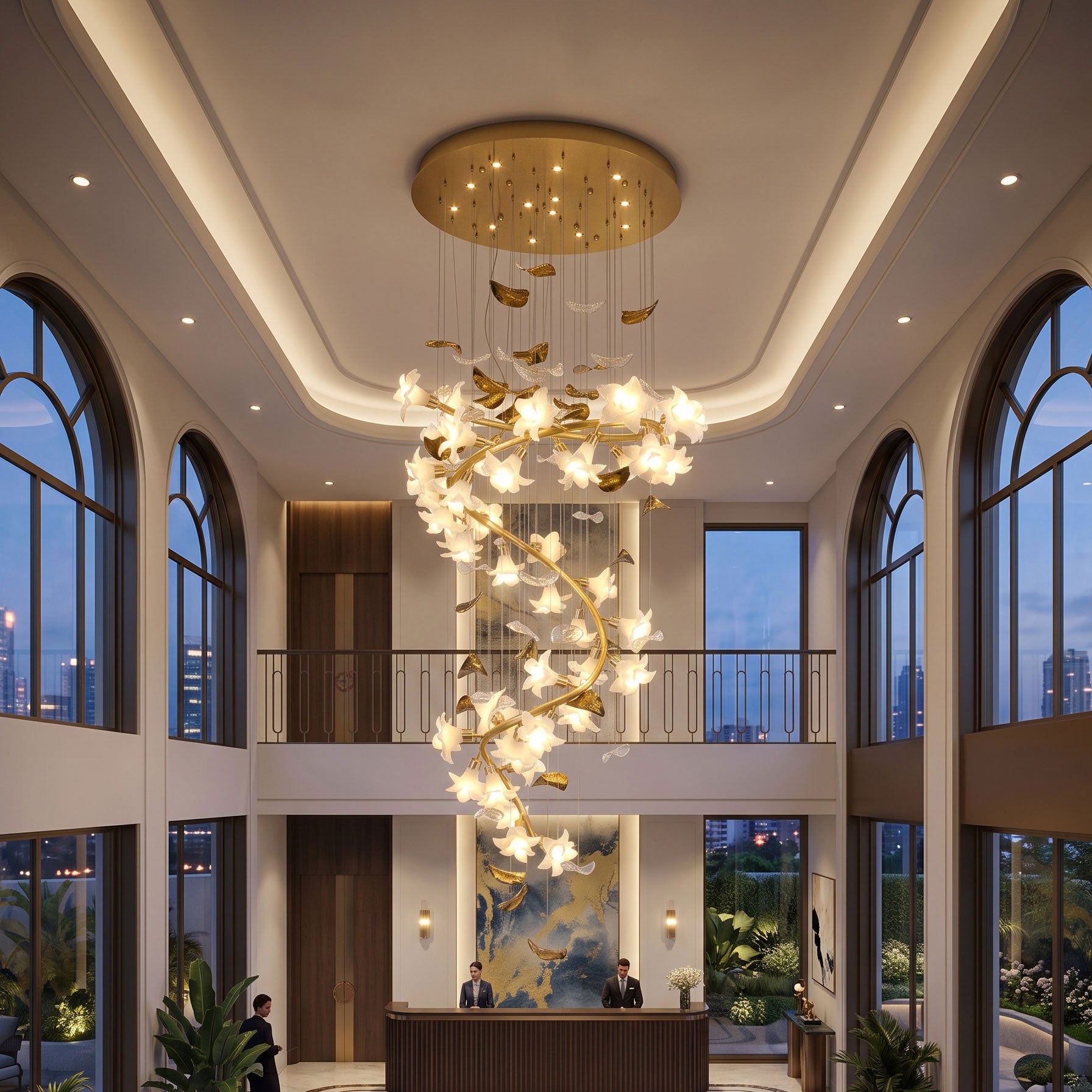 Star Branch Chandelier