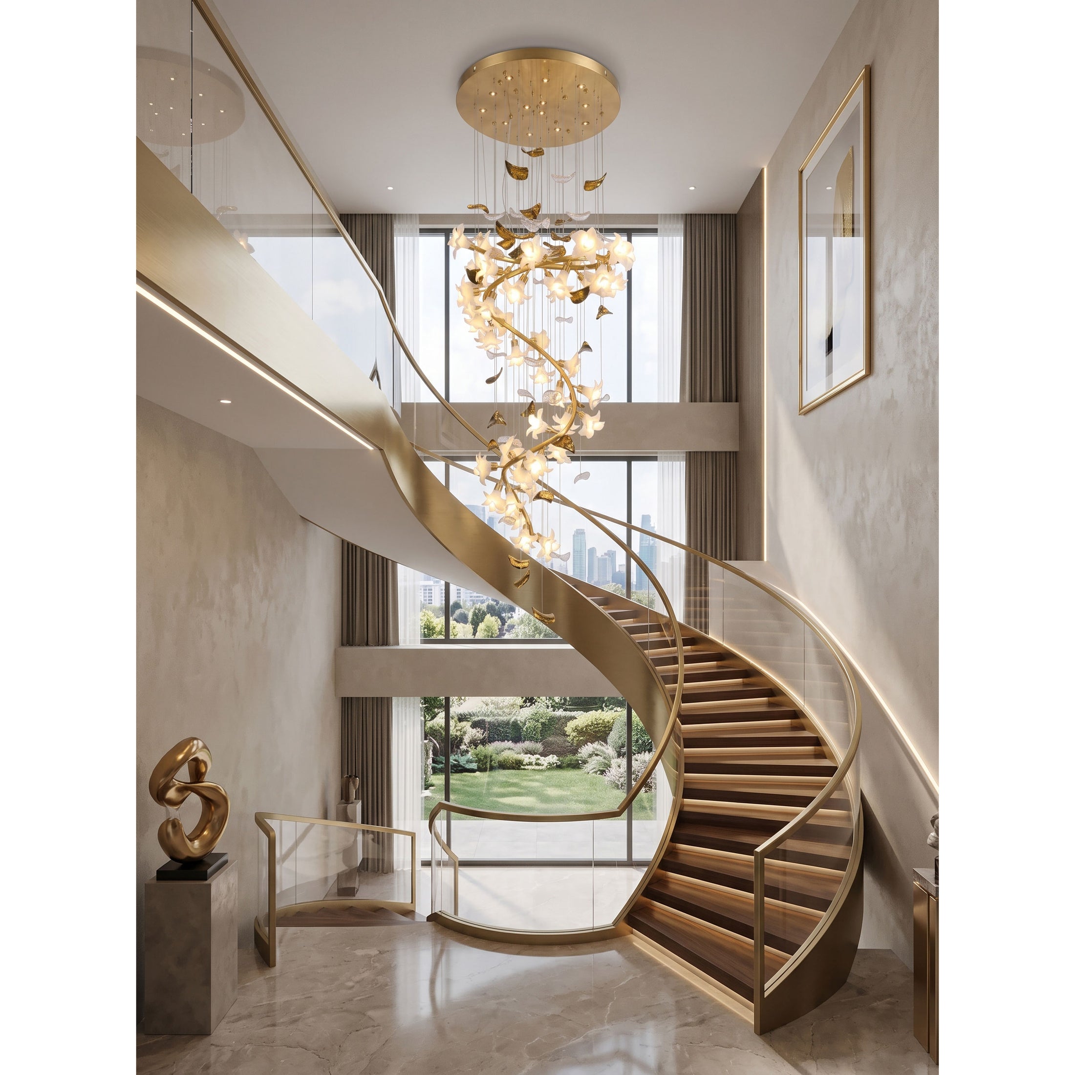 Star Branch Chandelier
