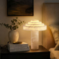 Load image into Gallery viewer, Stratelle Alabaster Table Lamp
