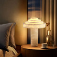 Load image into Gallery viewer, Stratelle Alabaster Table Lamp
