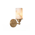 Load image into Gallery viewer, Stratton Alabaster Wall Sconce
