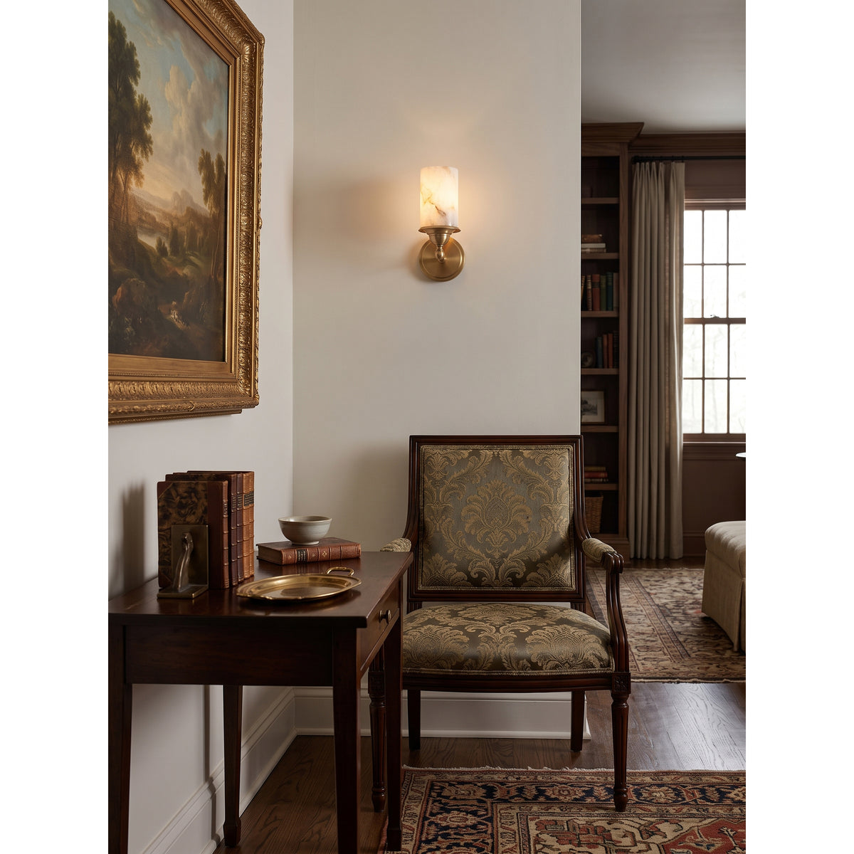 Stratton Alabaster Wall Sconce – detail 8