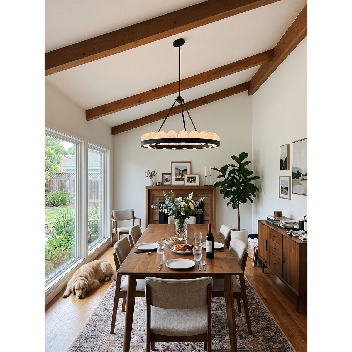 Lustre Suter em Alabastro