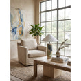 Load image into Gallery viewer, Tall Floral Marble Table Lamp
