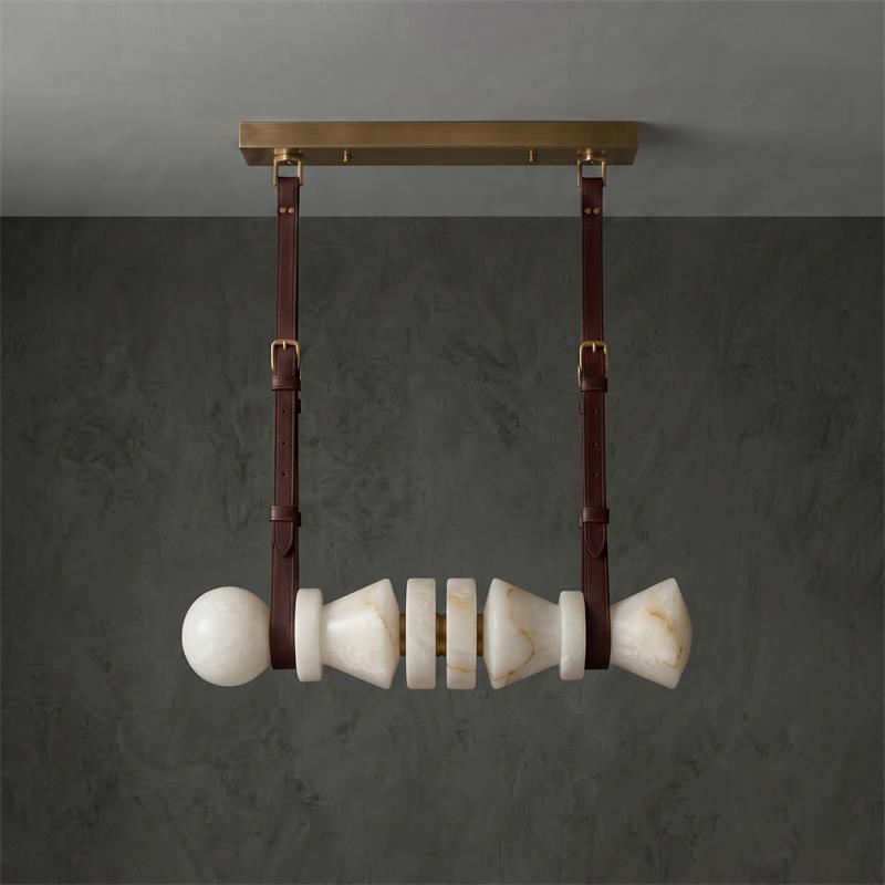 Tervaine Alabaster Chandelier – detail 19