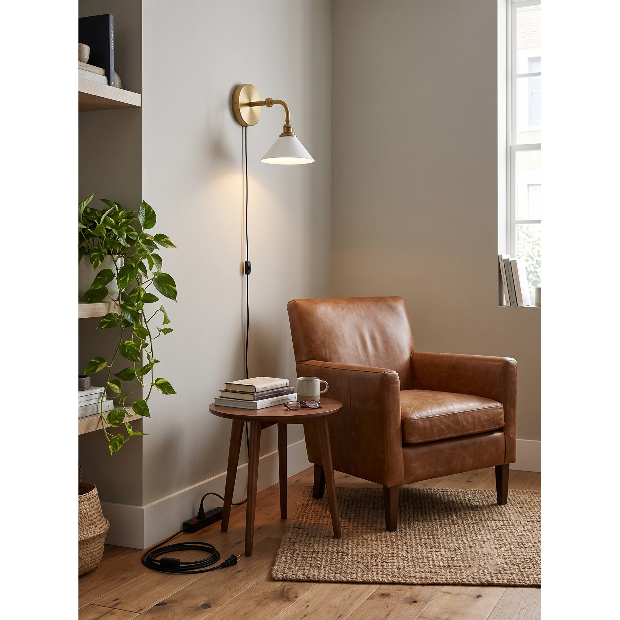 Thetford Plug-in Wall Sconce