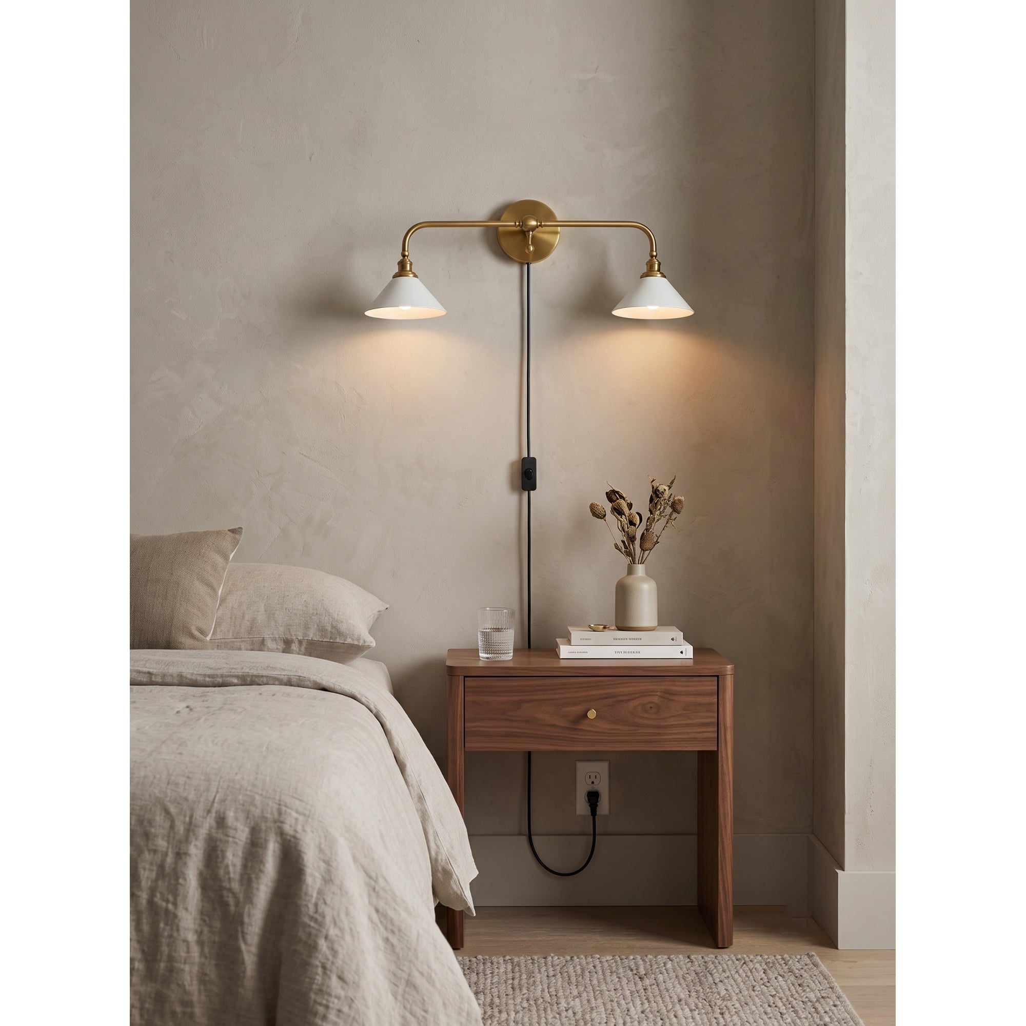 Thetford Plug-in Wall Sconce
