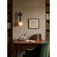 Charger l'image dans la visionneuse de la galerie, Threadline Alabaster Globe Wall Sconce
