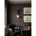 Charger l'image dans la visionneuse de la galerie, Threadline Alabaster Globe Wall Sconce
