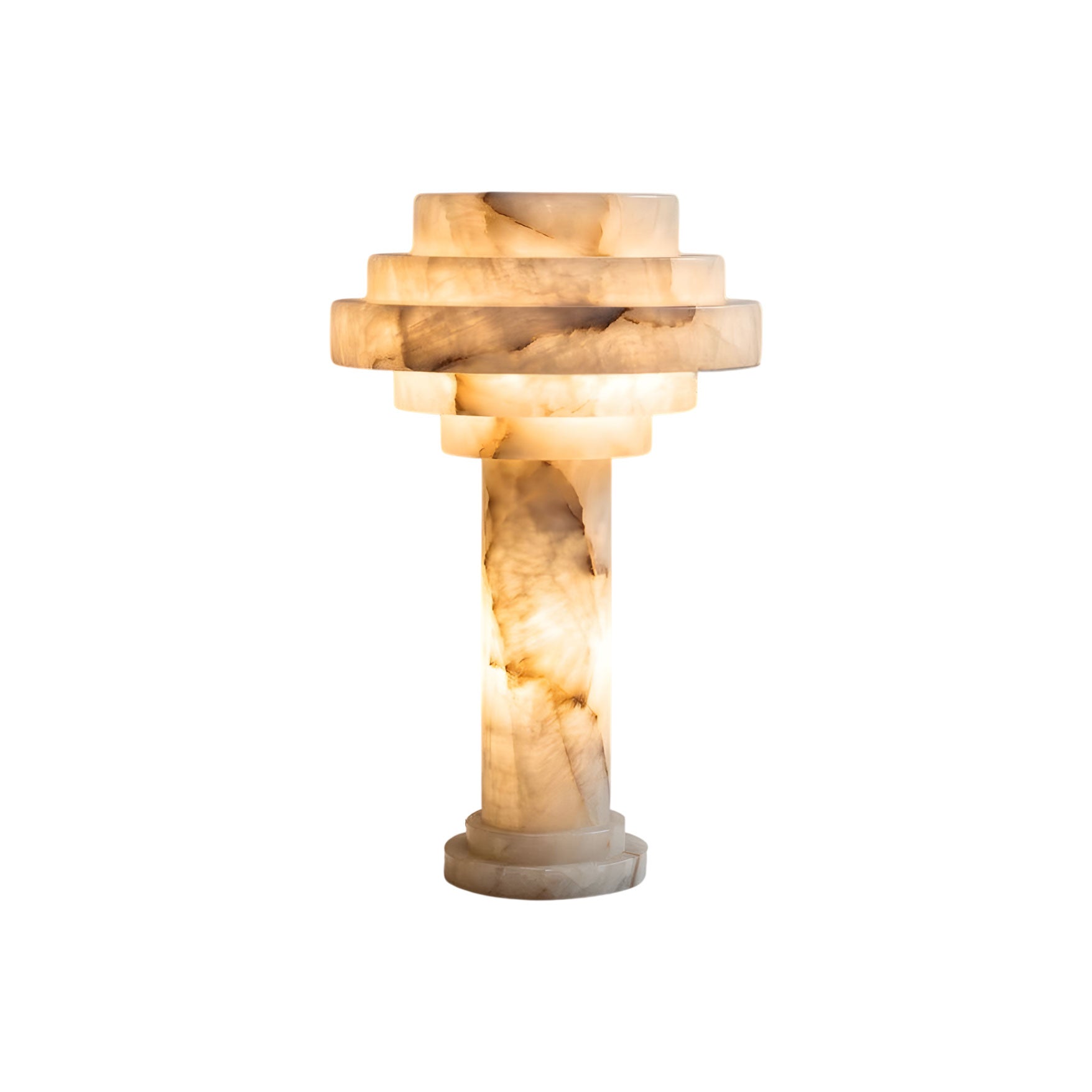 Tieralith Alabaster Table Lamp