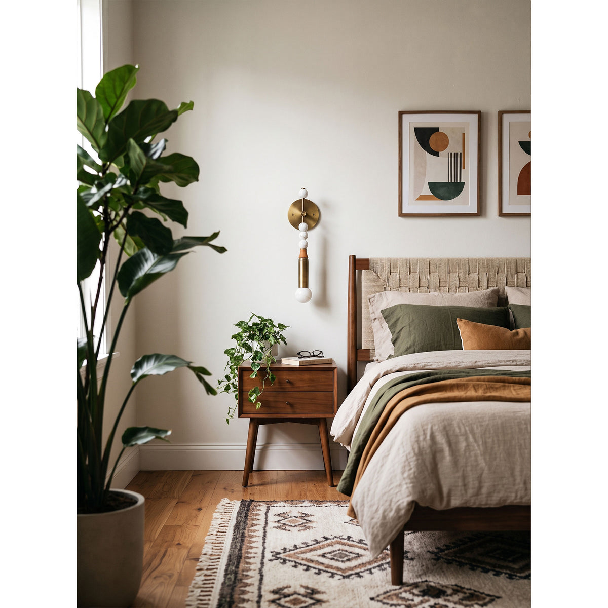 Toam Alabaster Wall Sconce