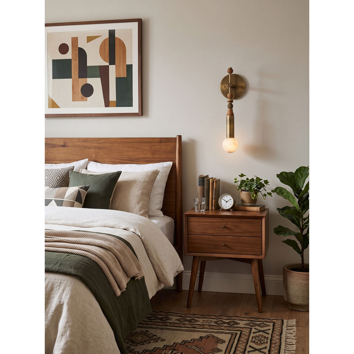 Toam Alabaster Wall Sconce
