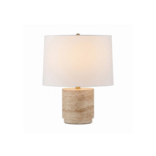 Toby Travertine Table Lamp
