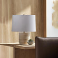Load image into Gallery viewer, Toby Travertine Table Lamp
