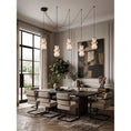 Load image into Gallery viewer, Totem Alabaster Adjustable Chandelier
