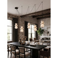 Load image into Gallery viewer, Totem Alabaster Adjustable Chandelier
