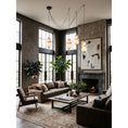 Load image into Gallery viewer, Totem Alabaster Adjustable Chandelier
