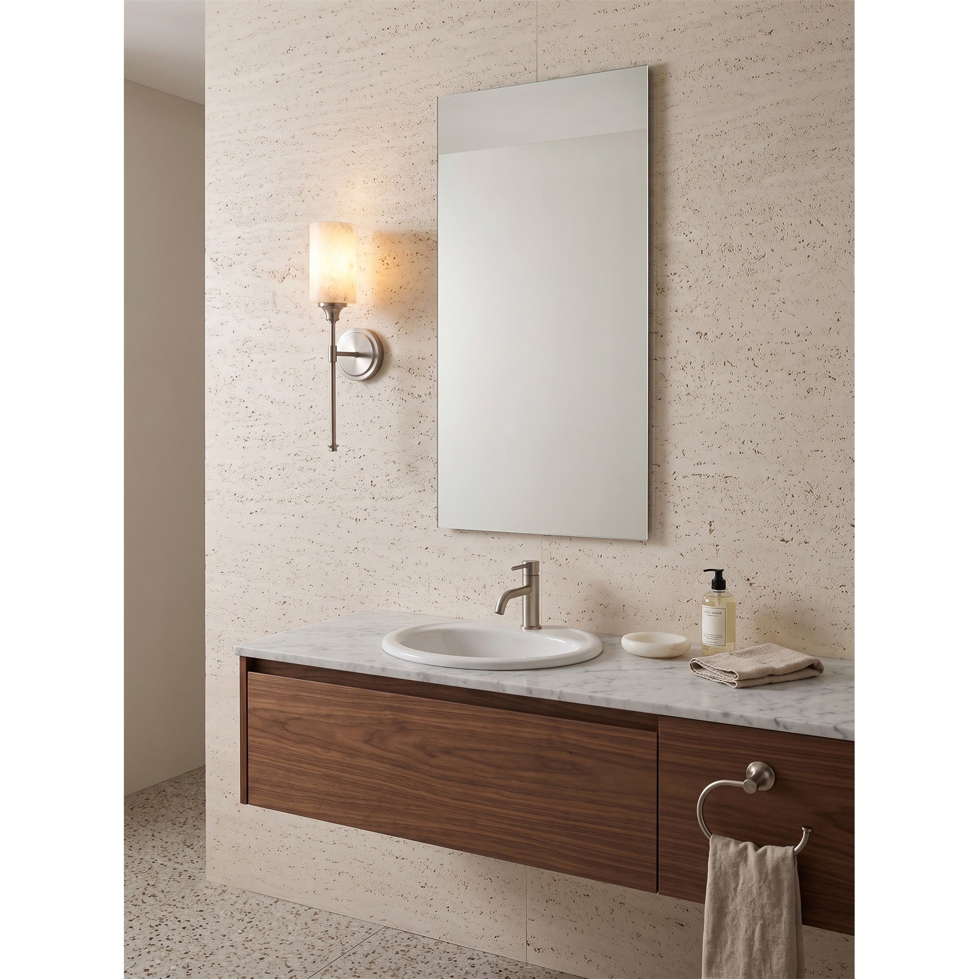 Tracie Alabaster Wall Sconce
