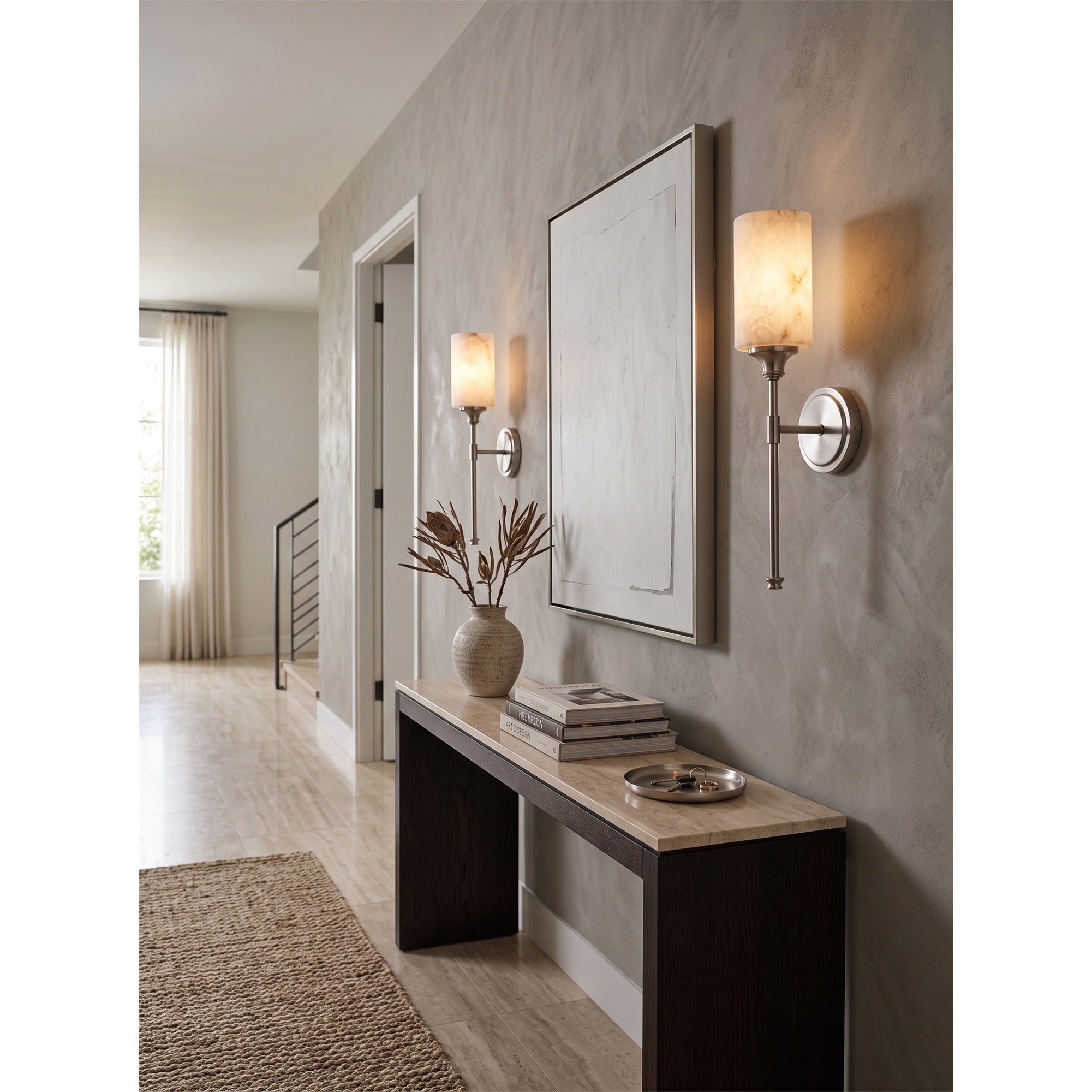 Tracie Alabaster Wall Sconce