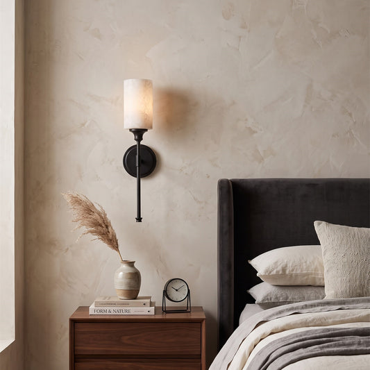 Tracie Alabaster Wall Sconce