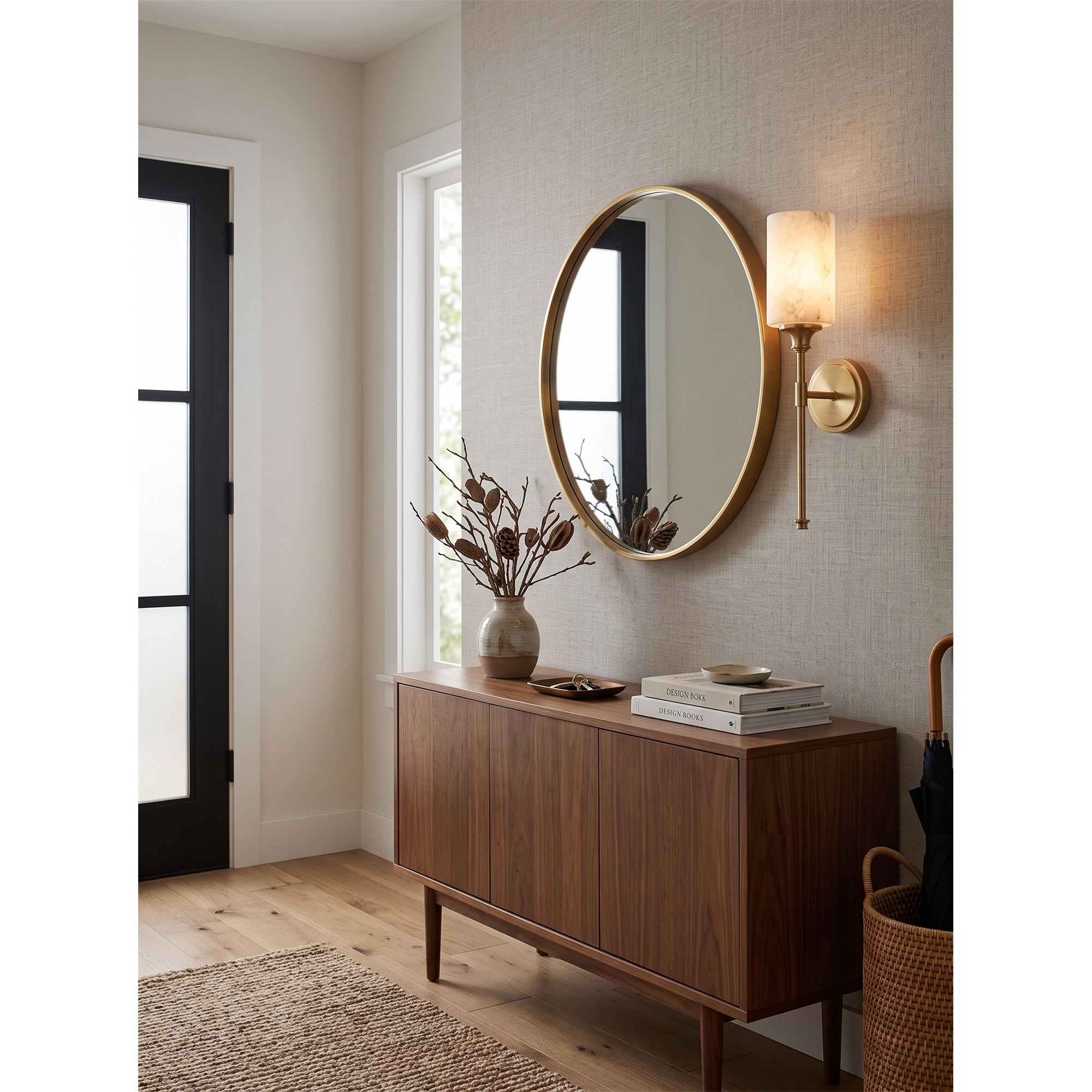 Tracie Alabaster Wall Sconce
